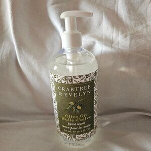 Crabtree & Evelyn Olive Oil Hand Wash 16.9 Fl Oz